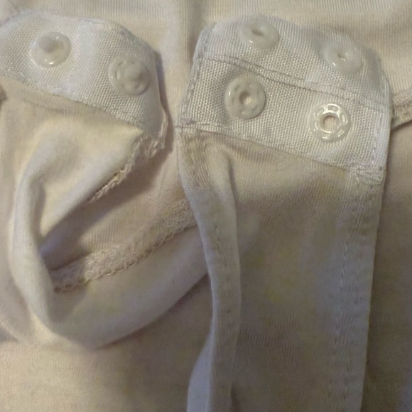 ANTONIO MELANI NWT Greta White Poplin Long Sleeve Bodysuit size S - Picture 10 of 12